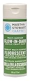 Martha Stewart Crafts Glow In Dark Paint (2 Ounce), 32175 Green