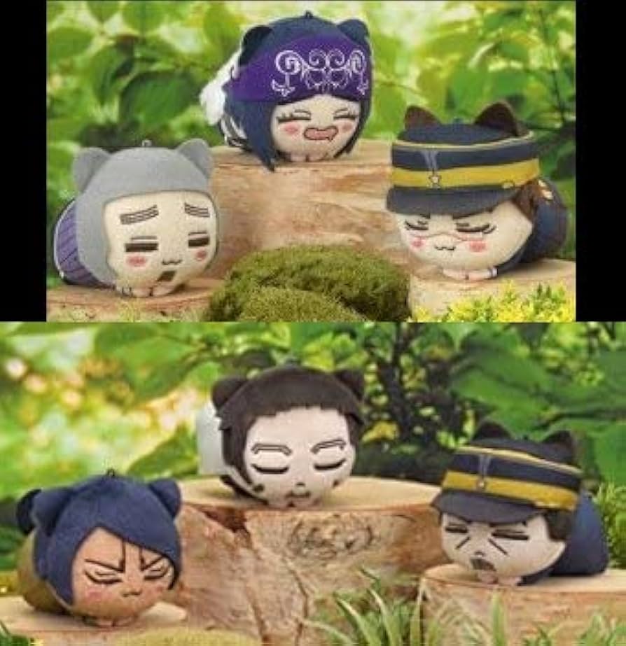 金カム おひるねこモアプラスミニフィギュアVol.1、 Vol.2 セット Amazon | TVアニメ「ゴールデンカムイ」おひるねこモアプラス