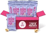 Angie BOOMCHICKAPOP Pommes de terre prêtes à manger - Doucement & Maïs salé, 64g chacun, poids net - 768g, 12 Nombre