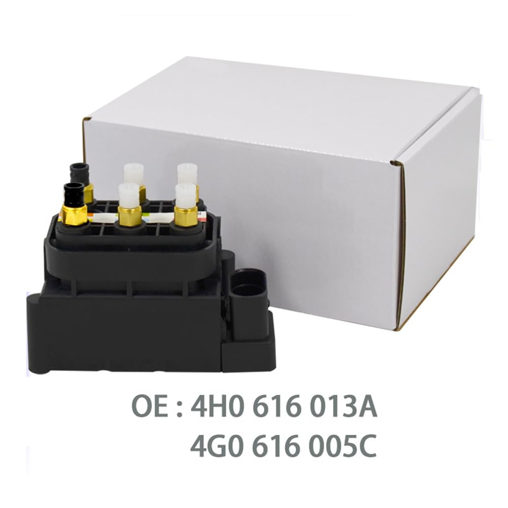 Bloc d'électrovannes de suspension pneumatique 4H0616013A pour Audi A6 C7 A7 Sportback A8 D4 Electrovanne 4H0616013 4H0616013B 3Y0616006