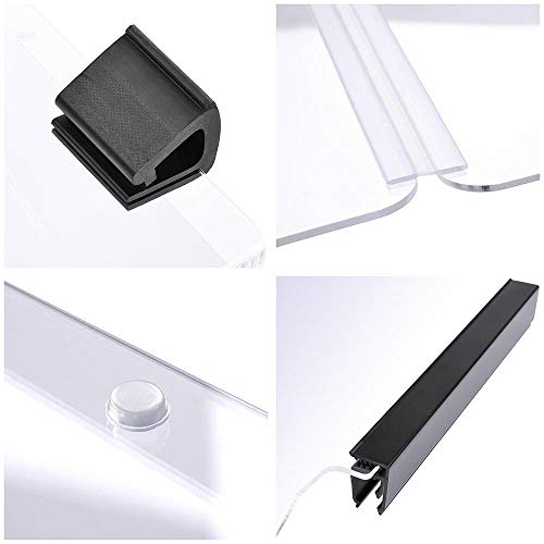AW Fold Down Golf Cart Windshield Impact Resistant Acrylic Split Windshield Compatible With EZGO TXT 1995-2013 - Thumbnail 7