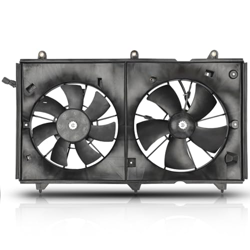 SCITOO Engine Radiator Cooling Fan Assembly Compatible with 2003-2007 for Honda for Accord 2.4L ;Replace 621580 674-59791 19030RAAA0 by SCITOO - Used condition - US$72.38