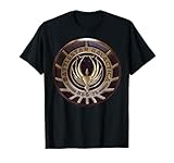 Battlestar Galactica Gold BSG 75 Emblem Camiseta