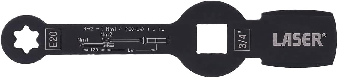 TOOLCONNECTION 8342 HGV Brake Caliper Wrench E20