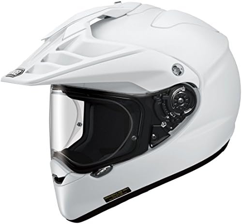 Shoei Sprots Dual Style Helmet Hornet ADV Adventure Helmet Plain White :  Amazon.it: Auto e Moto