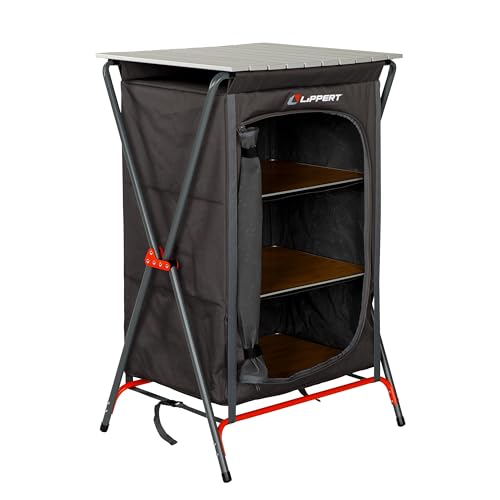 Lippert Components Camping Pantry - Grey