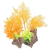 Milisten Planta Acuática Artificial para Peceras Decoración Realista Adornos para Acuarios de Agua Plantas Falsas para Esconder Peces Accesorios para Tanque