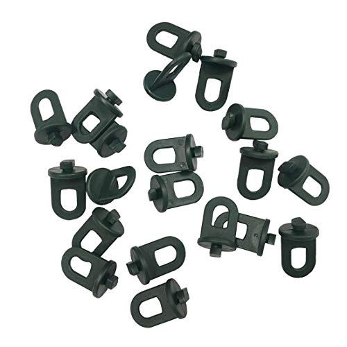 Mystear 20PCS Plastic Plant Hangers for Greenhouse