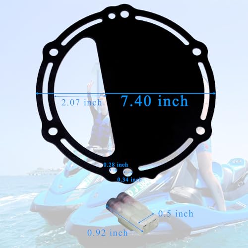 image for gtpartes Catalytic D Plate and Cat Removal Chip Compatible with Yamaha