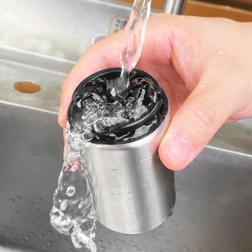Rseuphiee Automatischer Flaschenöffner, Edelstahl Kapselheber Bieröffner, Bottle Opener mit Magnet, Push up Bierflaschenöffner Zum Öffnen von Kronkorken-Flaschen für Home Pub Outdoor Camping