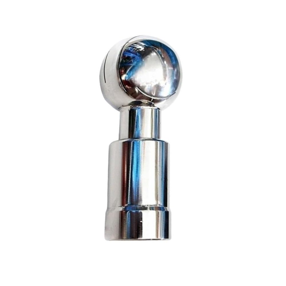 Stainless Rotary Cleaning BSP 1/4-2inch Female Thread Tank Cleaning Ball, 304 Stainless Steel Sanitary Rotating Spray 1pc(1/2inch)
