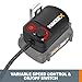 Worx WA7151 20V MAKERX HubX Power Source & Tool Adapter with USB Port