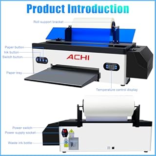 Kit imprimante DTF R1390 avec four, kit d'encre 250 ml, rouleau de film de 100 m et accessoires