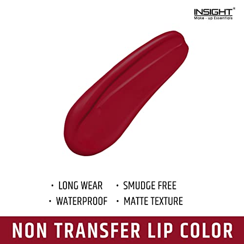 Image of INSIGHT Non Transfer Lip Color - Romance| Waterproof| Matte Finish| Transfer & Smudge Proof| Lightweight| 12 Hr Wear| Highly Pigmented 4 ml (Pack of 2)