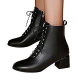 Botines hasta la rodilla para mujer, botines marrones, botines de verano de tacón alto por la rodilla, botines de piel, botines de goma para mujer, botines de media altura, botines de verano con cordones, botines negros de piel, botines para el hogar. 