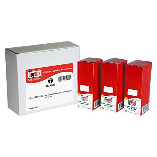 DayMark Safety Systems-I131988 Standard First Aid Kit Refill Package 1, Blue Vinyl Bandages