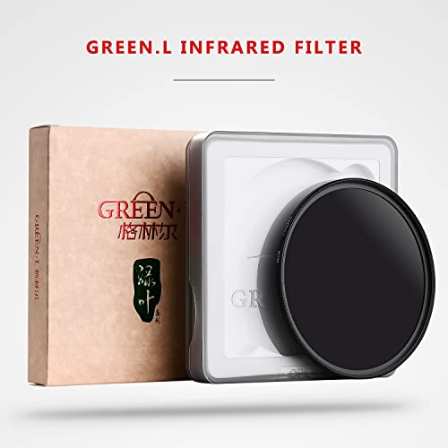 Green.l 37Mm Infrared Filter, Multi-Resistant Nano Coating Hd 37Mm X-Ray Ir 720Nm Filter For Camera Lens #TOP5