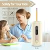 Electric Pencil Sharpener, Fully Automatic Pencil Sharpener for 6.9-10.8mm Colored/Jumbo Pencils, Auto in & Out, Rechargeable Hands-Free Sharpener for Classroom Home Office, Beige