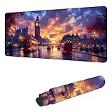 【CADEAUX EXCEPTIONNELS ET ÉLÉGANTS】 : Ce tapis de souris utilise une technologie d'impression avancée, avec des couleurs riches et éclatantes et des motifs raffinés, alliant esthétique et art. Apportez une touche artistique à votre quotidien et offrez-le en cadeau idéal aux enfants, collègues, famille et amis