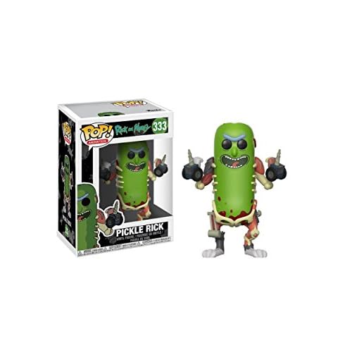Funko Pop! Animation: R&M-Pickle Rick - Rick And Morty - Figura de Vinilo Coleccionable - Idea de Regalo- Mercancia Oficial - Juguetes para Niños y Adultos - TV Fans