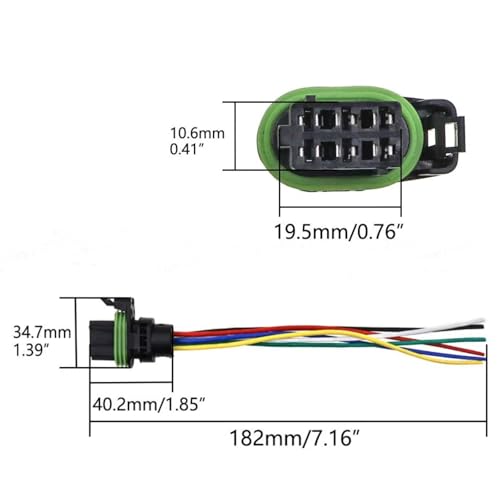 Cable de conexión de bobina de encendido compatible con vehículos Scenic 6
