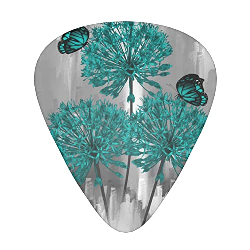 Ensemble de 12 médiators de guitare papillon gris sarcelle pour guitare acoustique, guitare électrique, contrebasse… - Les Beatles, Paul McCartney, John Lennon, RIngo Starr, George Harrison Ensemble de 12 médiators de guitare papillon gris sarcelle pour guitare acoustique, guitare électrique, contrebasse…