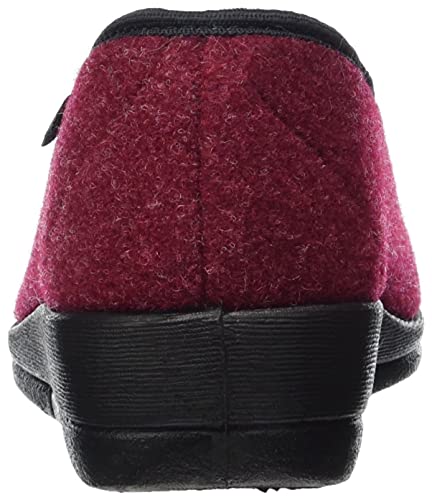 Fischer Dora, Damen Niedrige Hausschuhe 203528,Rot Bordo 341,39 EU