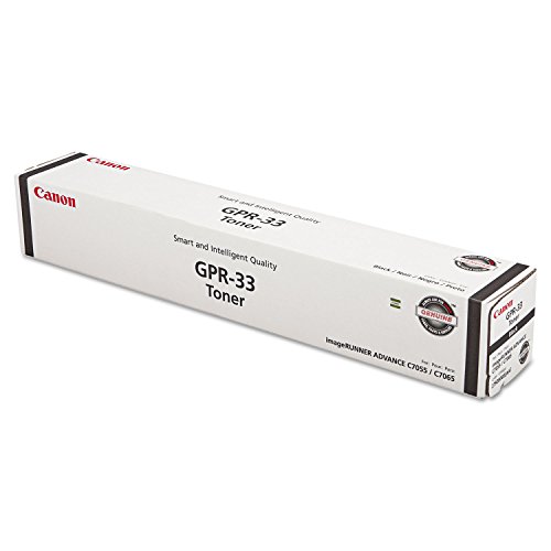 Canon GPR-33BK 2792B003AA ImageRunner Advance C7055 C7065 C7260 C7270 Toner Cartridge (Black) in Retail Packaging