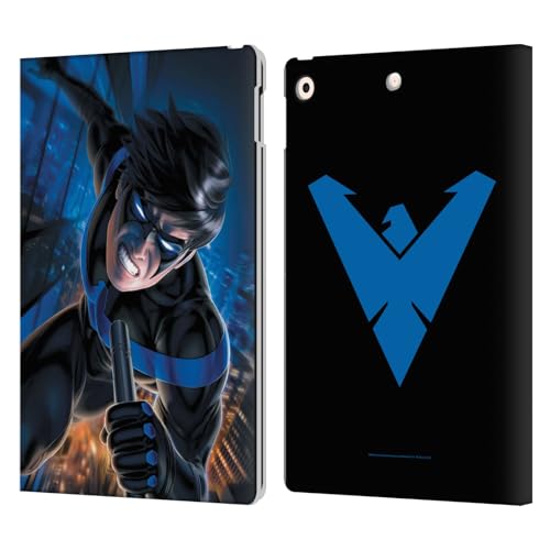 Étui Batman Nightwing pour iPad 10.2 en cuir avec support
