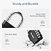 Puroma 2 Pack Combination Lock for Locker 4 Digit Outdoor Waterproof Padlock for School, Gym, Sports, Fence, Toolbox, Gate, Case, Outdoor, Hasp Storage (Black)