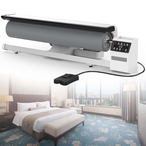 Commercial Roller Ironing Machine | Professional Rotary Steam Press with Foot Pedal for Efficient Laundry Processing in Hotels & Businesses