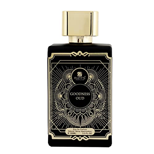 RiiFFS Goodness Oud Imported Long Lasting 100ml Men Perfume, Warm Spicy, Woody & Musk, Soothing Fragrance