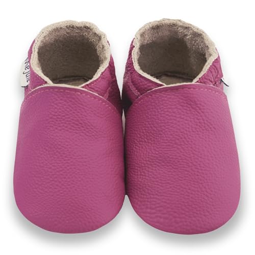 image for Mejale Baby Boys Shoe Toddler Girls Leather Soft Sole Slippers Infant 