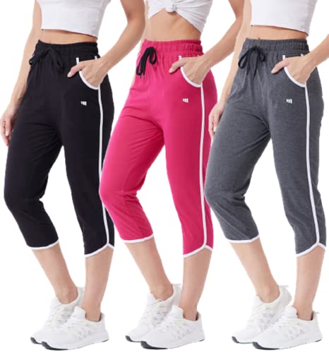 Image of Modeve Women Cotton Blend Pack of 3 Track Pant