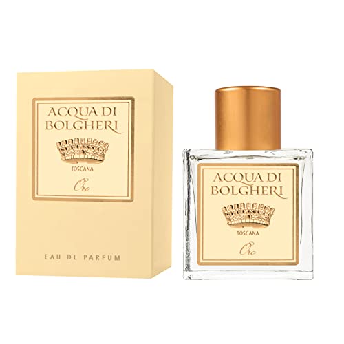 Acqua di Bolgheri ORO Gold eau de parfum 50 ml spray fragrance florale musquée pour femme