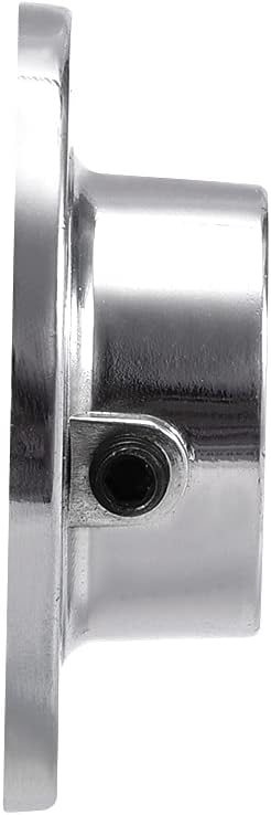 uxcell Closet Wardrobe Rod Flange,25mm/1inch Dia, Socket Bracket Support Holder for Pipe 2Pcs