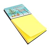 Caroline's Treasures Orlov Trotter Horse Christmas Sticky Note Holder, Multicolor (BB9275SN)