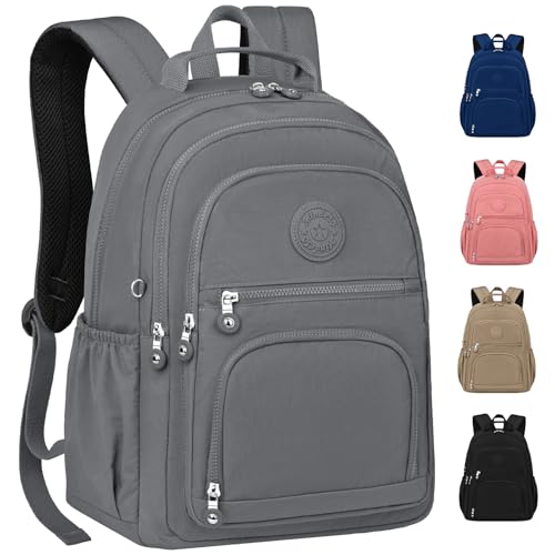 KTUEOV Mochila Escolar Adolescente, Casual Mochila Mujer Hombre Grande Mochilas Escolares para Instituto Colegio y Universidad Mochila Portatil Compartimentos Impermeable de Nylon para Viaje Trabajo