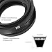 uxcell B225 Classic Wrapped V-Belt, 228