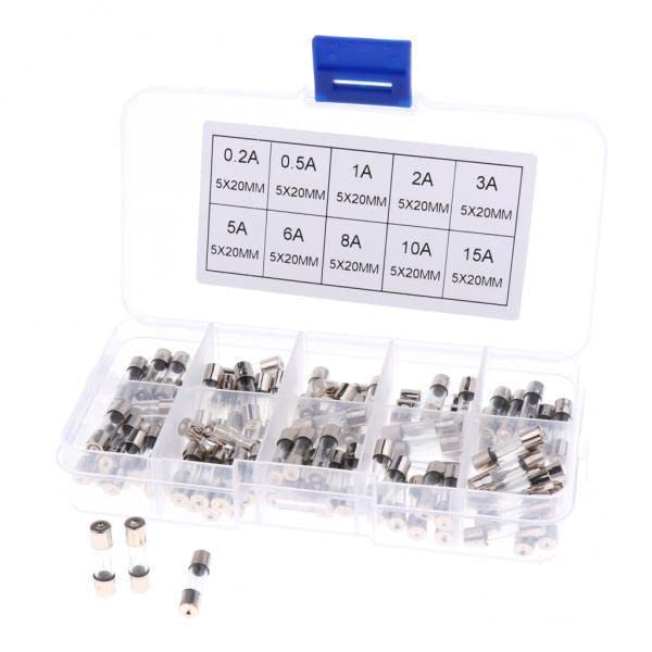 THE STYLE SUTRA 2x100 Pieces Car Audio Power Amplifier Glass AGU Nickel Plated Fuse 0.2A-15A | Parts & Accessories | Car Electronics | Installation Products-image-17