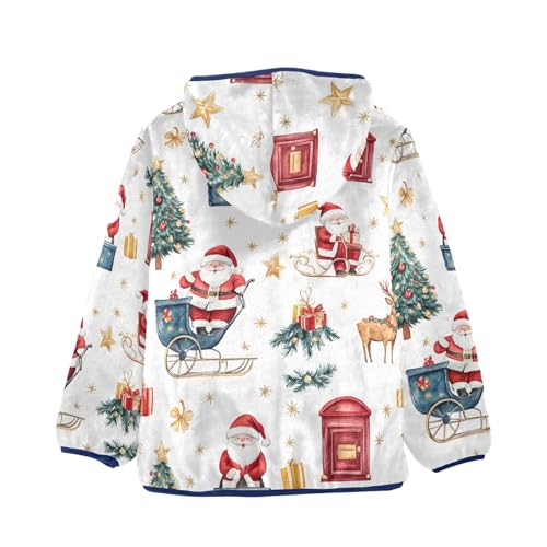 CHIFIGNO Girls Boys Zip up Hoodie Kids Hoodie with Pockets Boys Clothes for Toddler and Kids2