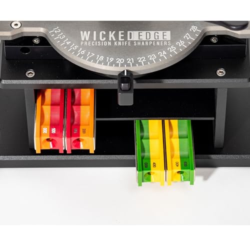 Wicked Edge Generation 4 Pro - Präzisionsmesserschärfer (ohne Mikroeinstellung/ohne Schrank), Schwarz