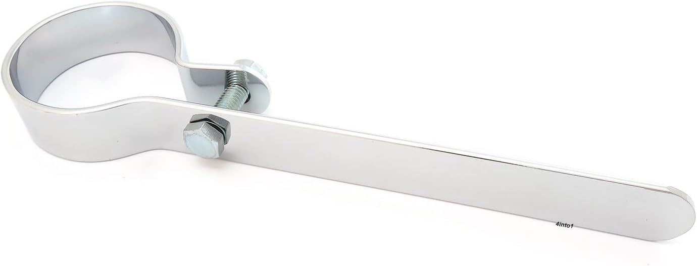 Chrome Exhaust/Muffler Clamp Bracket - 1 7/8"