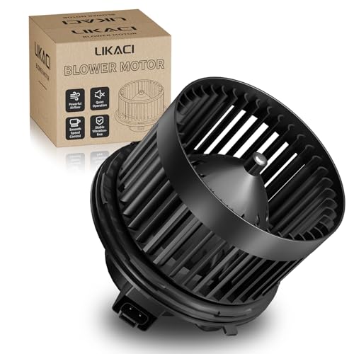 Likaci Front Blower Motor 700089 for 2000 2001 2002 2003 2004 2005 2006 Chevy Tahoe Silverado Avalanche Suburban, 2000-2006 GMC Sierra Yukon, 2003-2006 Cadillac Escalade