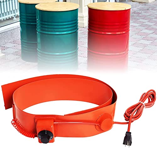 Calentador de banda de tambor de silicona ajustable para calefacción de barriles y tanques