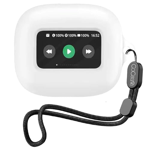 Image of Silicone Case Cover for Live Beam 3 | Live Flex 3 | Live Buds 3 (Lanyard,White)
