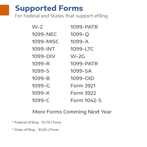 image for Tax Form Solutions TFA Software for Tax Form Filing, Print, Mail, and 