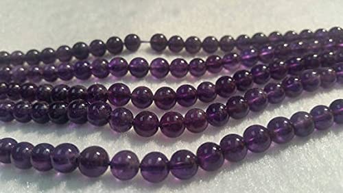 Amethyst Round Beads LKBEADS perles améthyste naturelle ronde 8mm fil 40cm