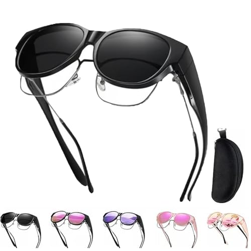 The Fortunately Sunglasses, Filterseed Polarized Sunglasses, Polarized Sunglass Fit over Glasses