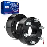 KAX 5x5 to 6x5.5 Wheel Adapters,2 inch 5 Lug to 6 Lug Centric Wheel Adapters (Changes Bolt Pattern) fit for 1500, 1500 Classic, Ram 1500 with M14x1.5 Studs 78.1mm Hub Bore,2Pcs